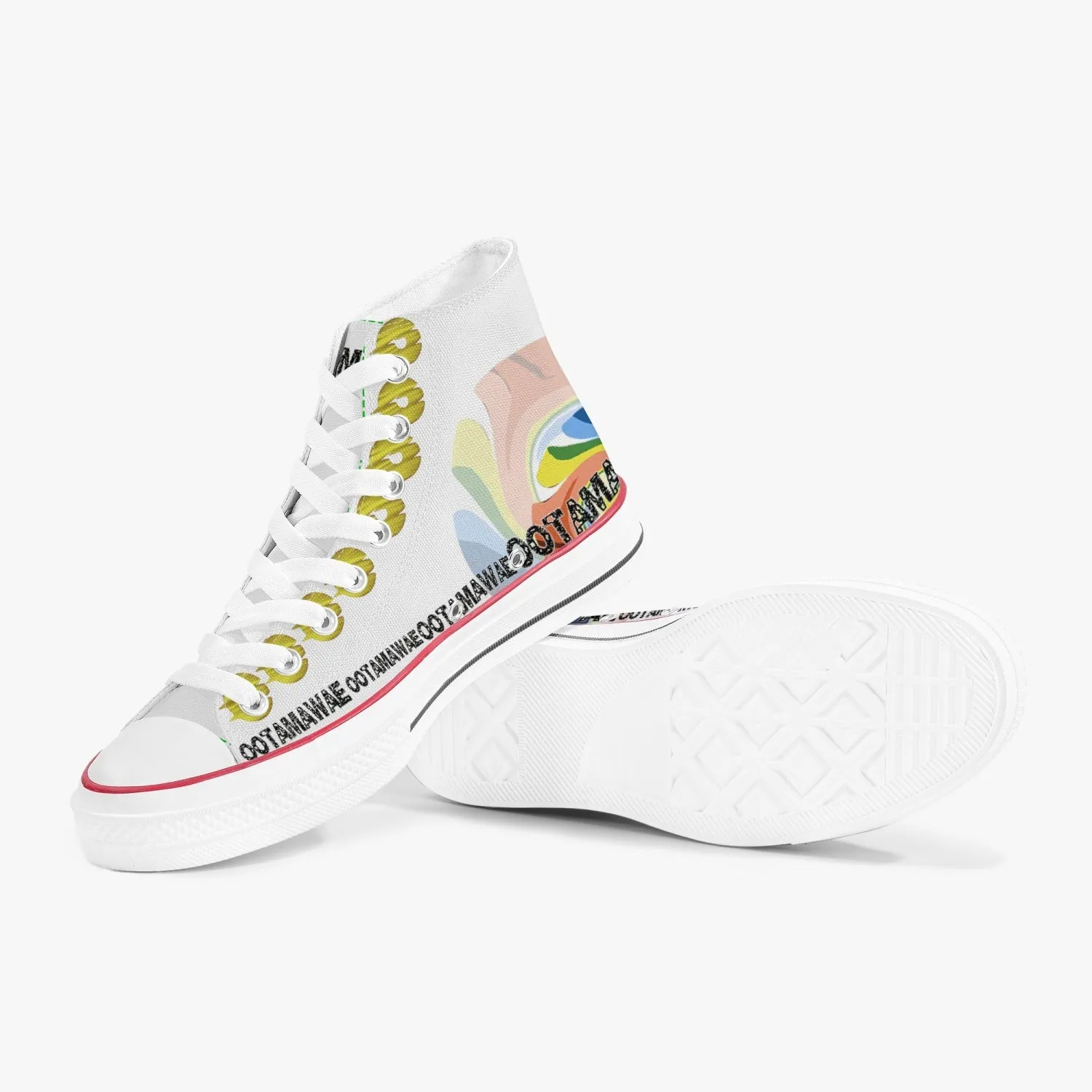 Rainbow Top Canvas Shoes