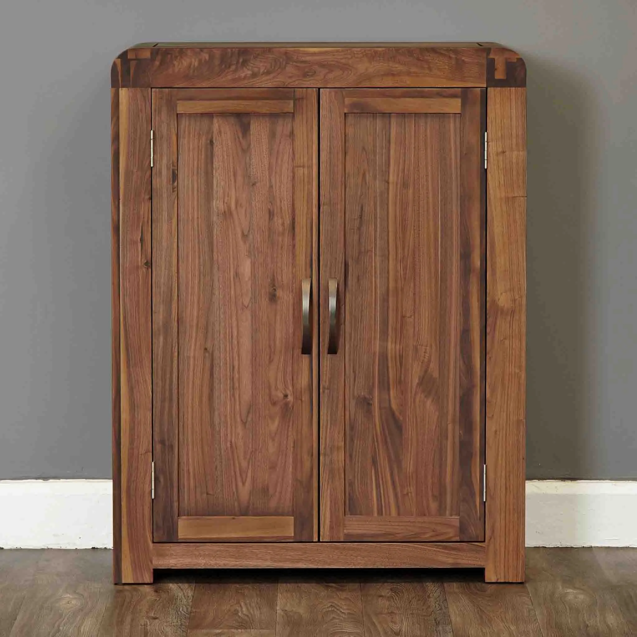 Salem Walnut Shoe Cupboard