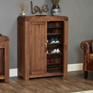 Salem Walnut Shoe Cupboard