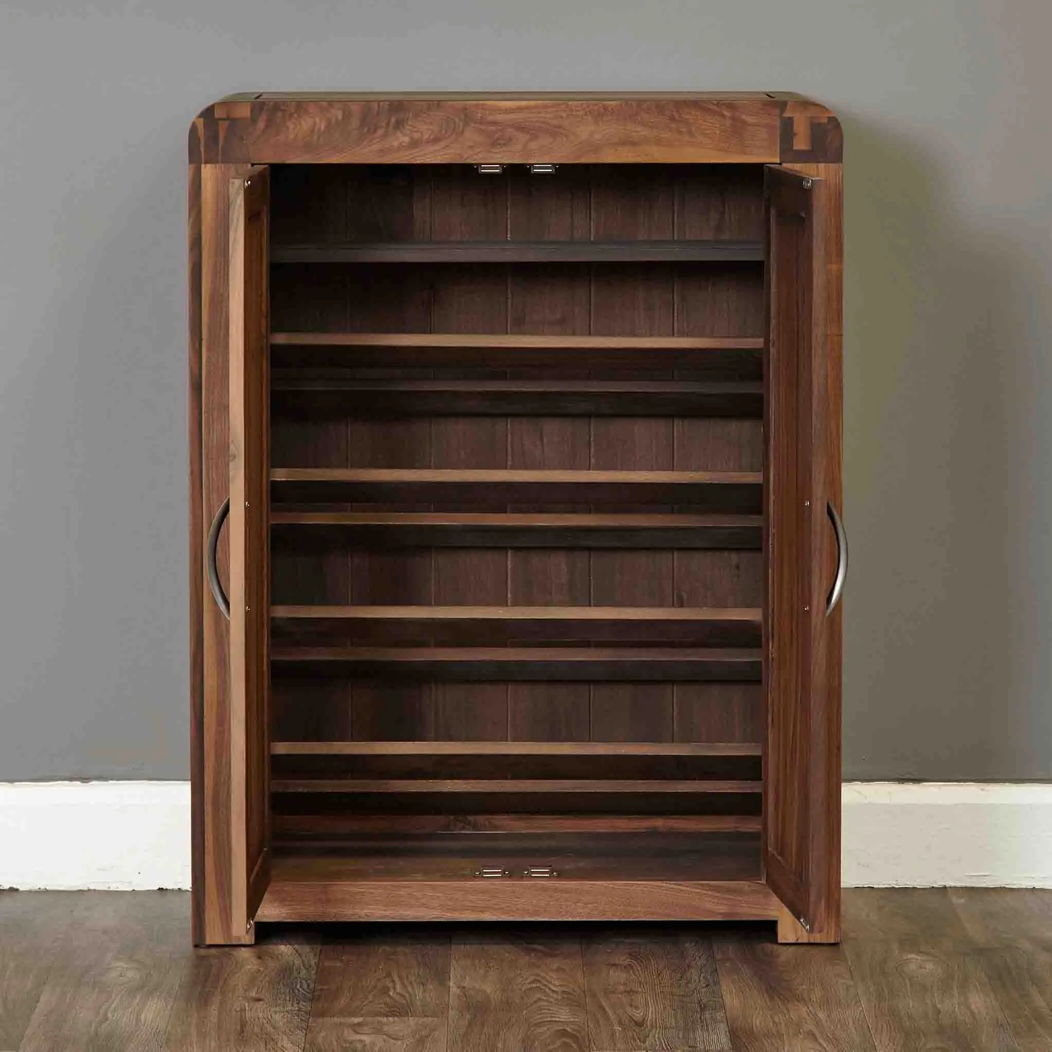 Salem Walnut Shoe Cupboard