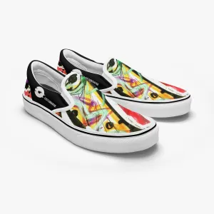 Slip-On Shoes Art in black