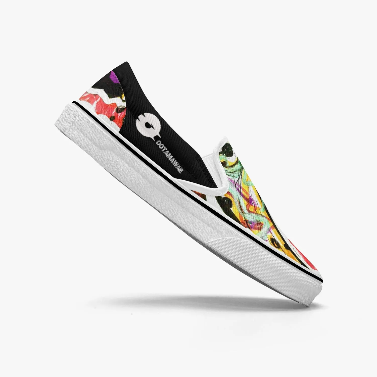 Slip-On Shoes Art in black