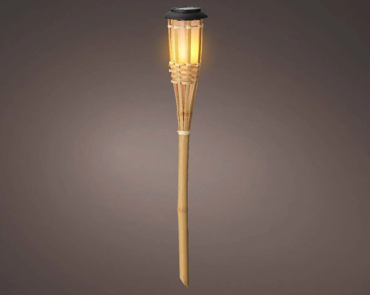 Solar Bamboo Flame Torch