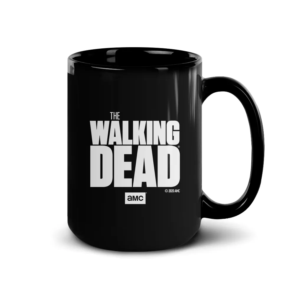 The Walking Dead Daryl Graffiti Black Mug