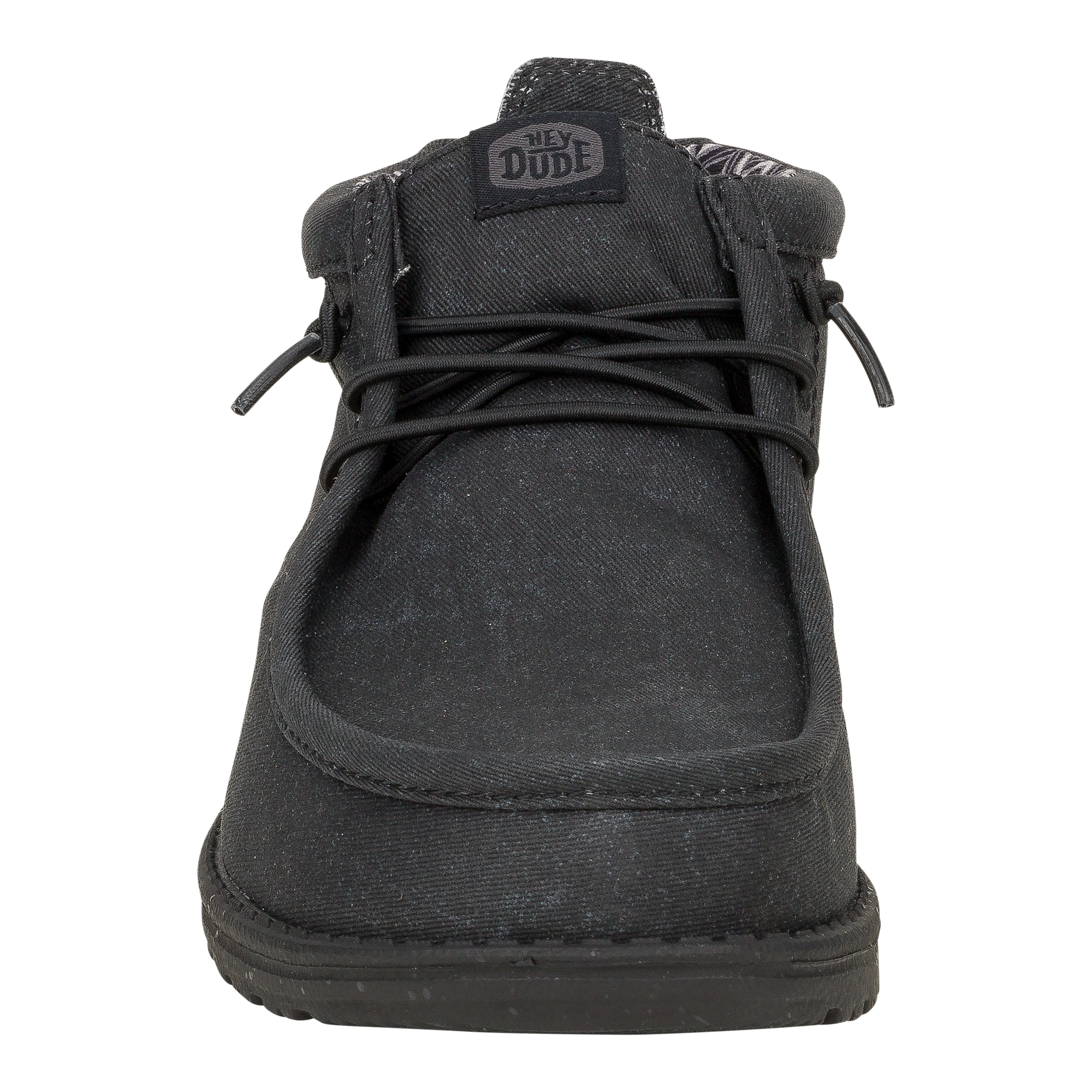 Wally Mid Stretch Canvas - Black/Black