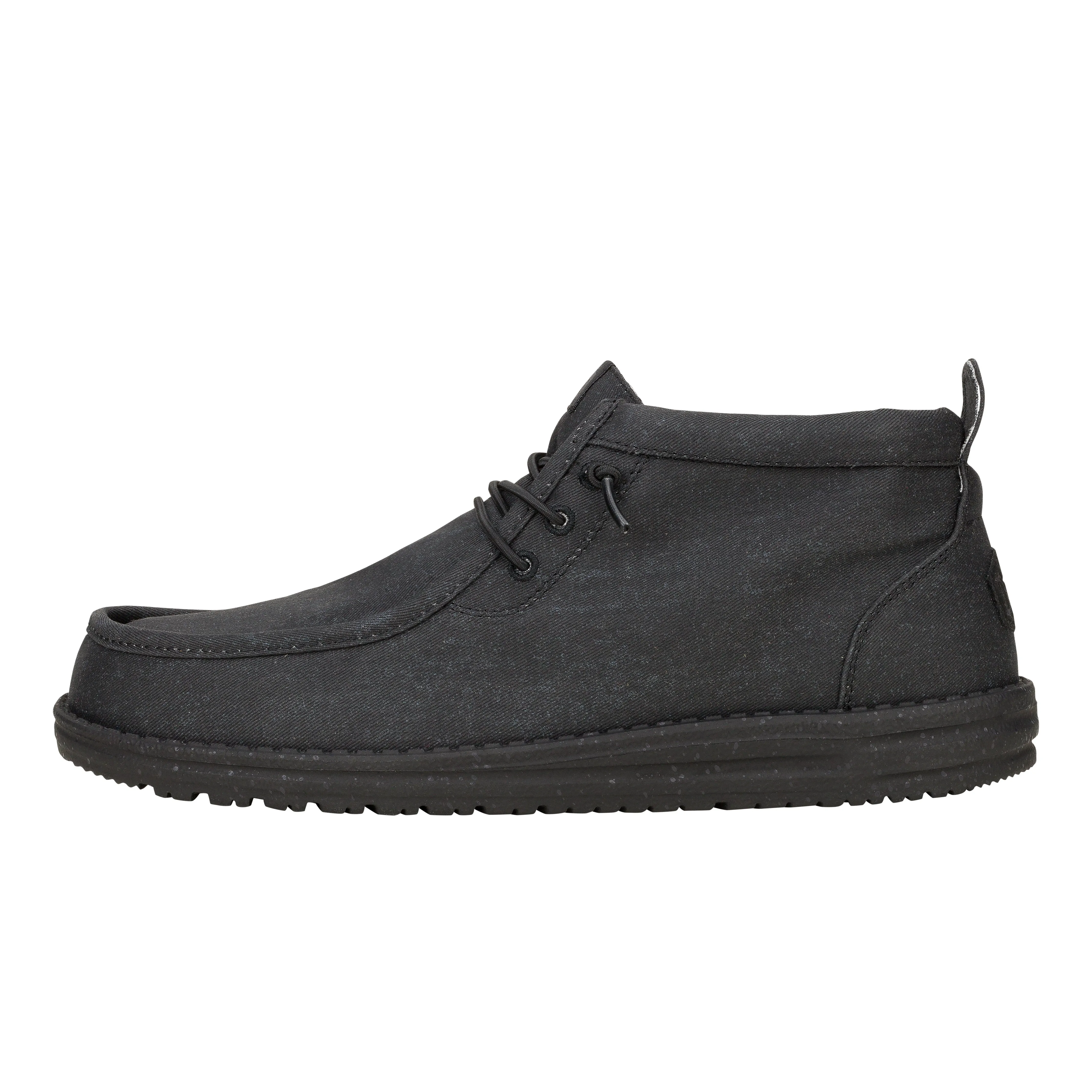 Wally Mid Stretch Canvas - Black/Black