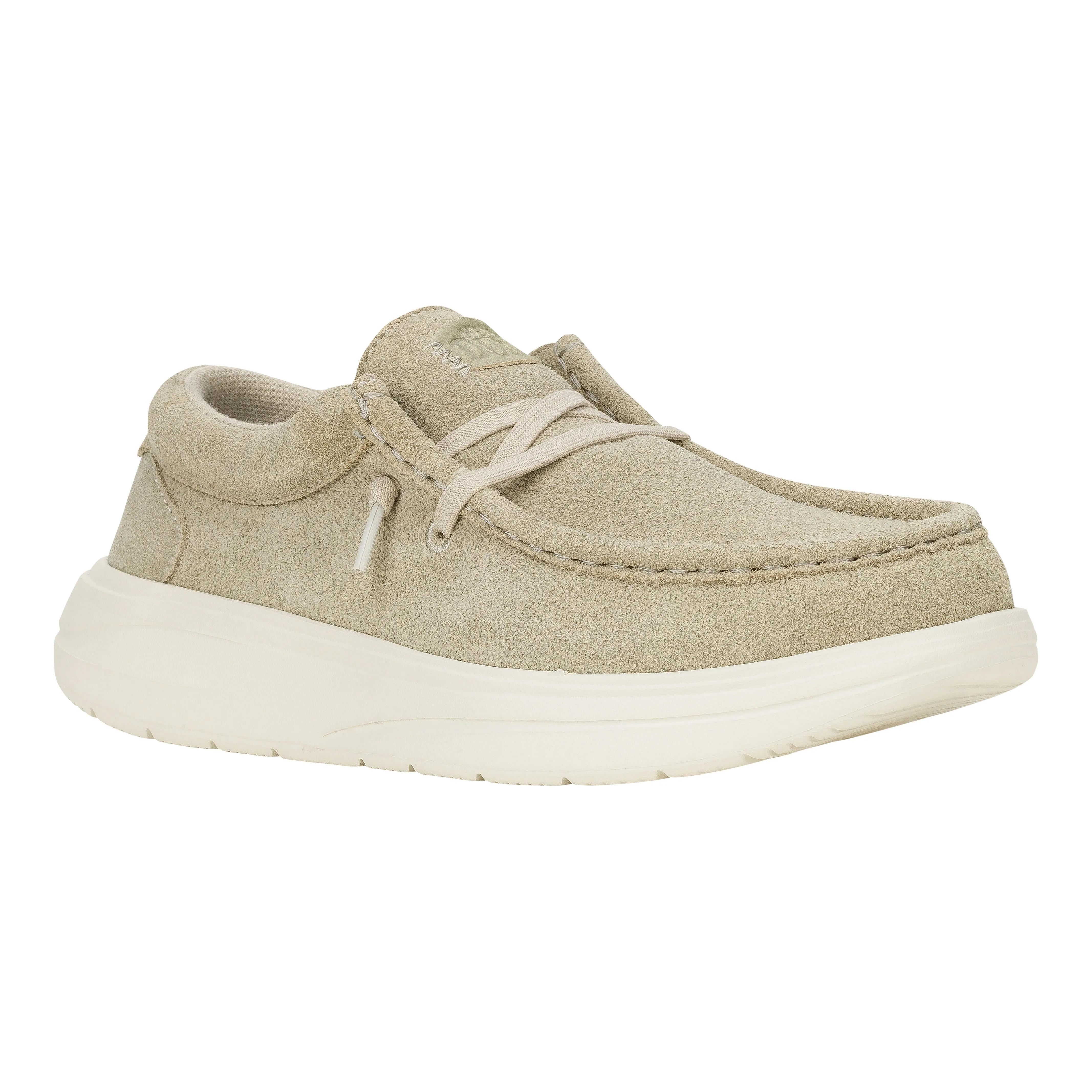 Wendy Comf Suede - Stone Grey/Silver Birch