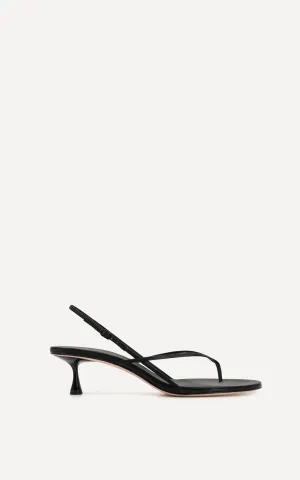 Wishbone 50 Heel | Black