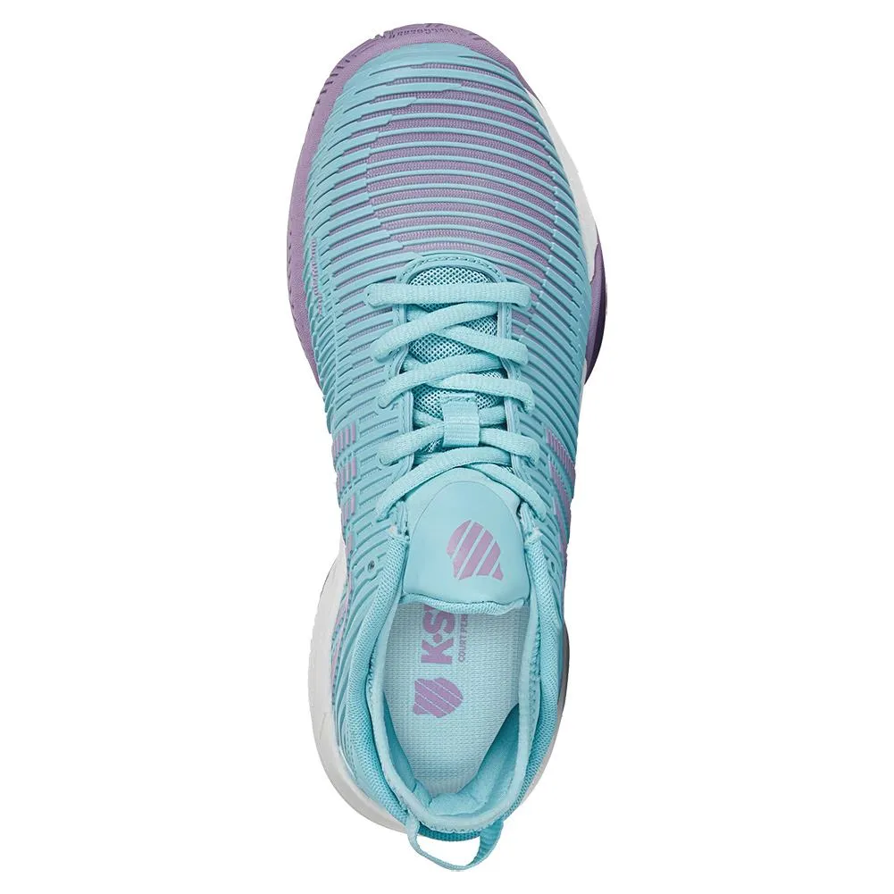 Women's Hypercourt Supreme Tennis Shoes Angel Blue and Sheer Lilac