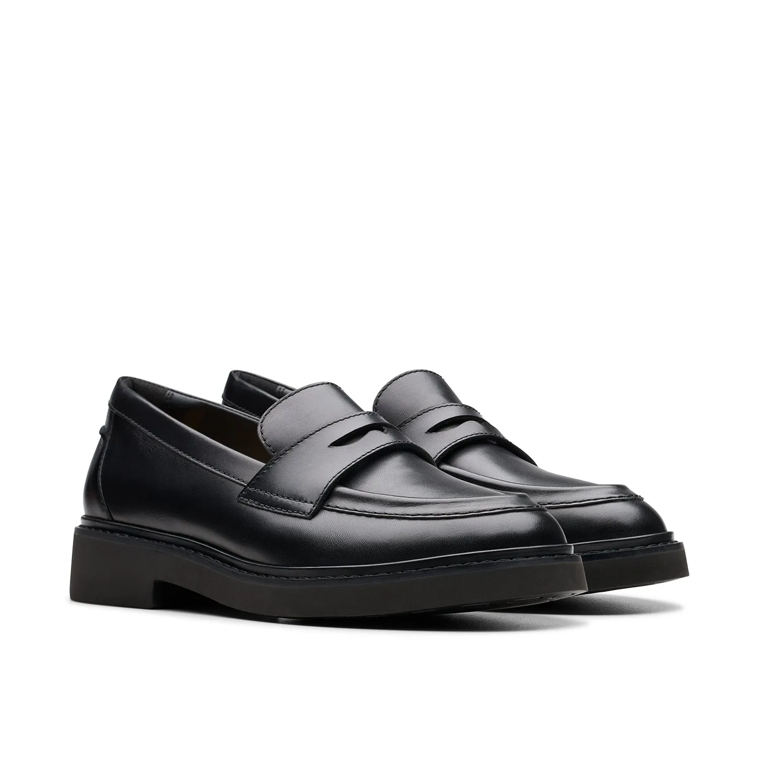 Womens - Splend Edge Black Leather